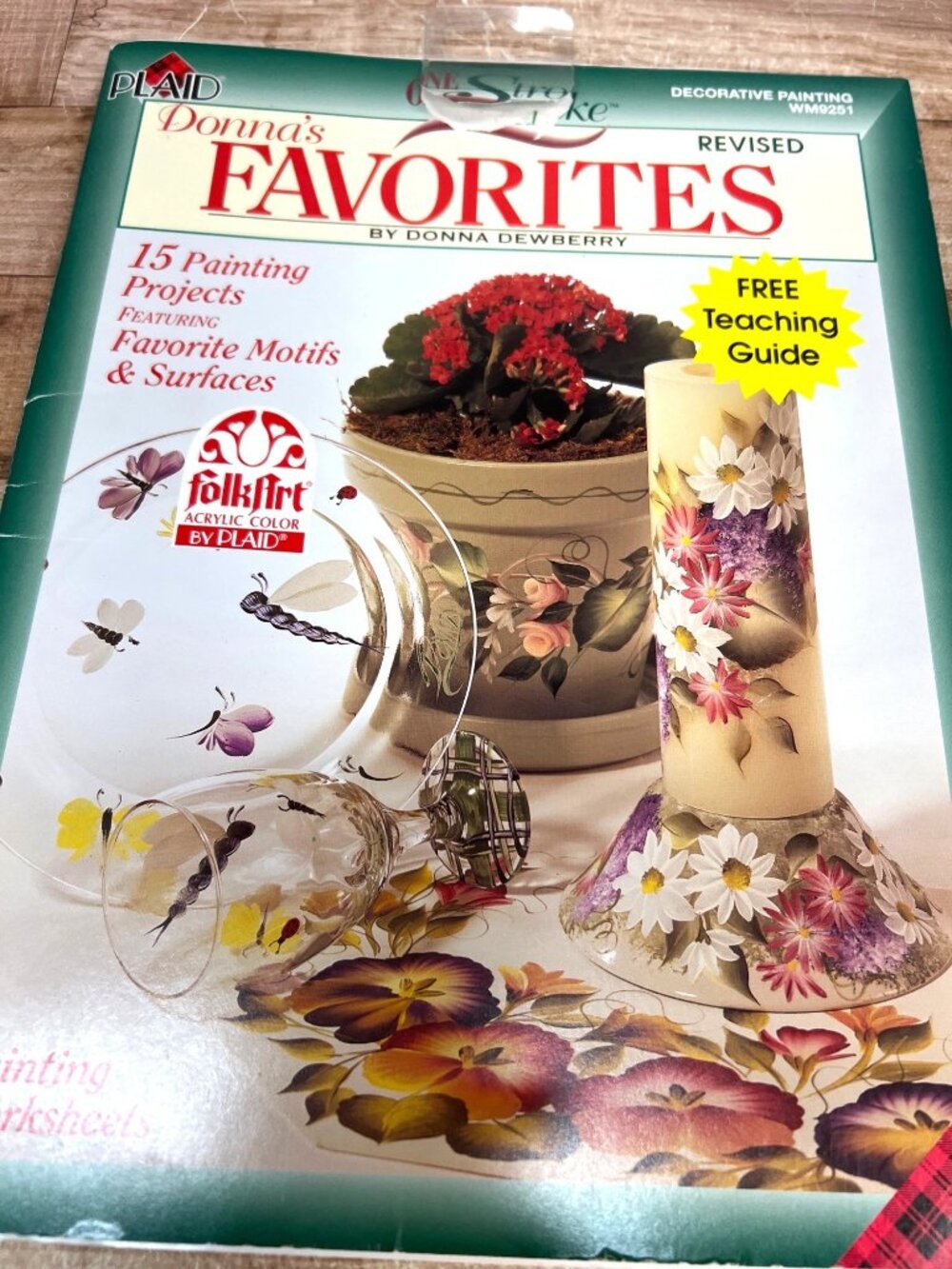 Donnas Favorites Painting Book By Donna Dewberry Revised Edition 15 Projects & 8